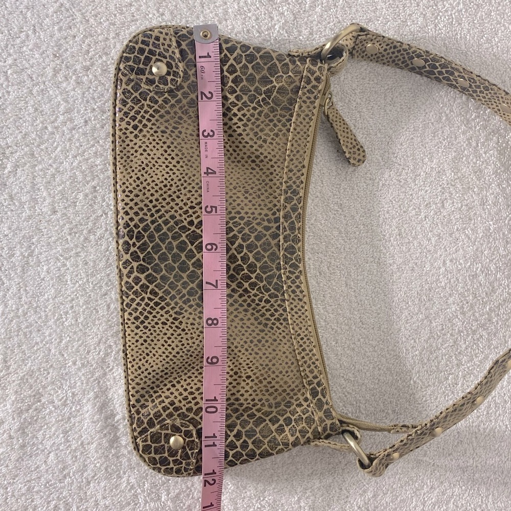 Vintage Y2K Nine West Animal Print Mini Bag Clutch Handbag - Picture 10 of 11